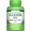 Naravno laneno olje Softgels 