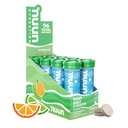 Nuun Vitamini Elektrolitske tablete z vitaminom D, C, E, A, & B6, Folna kislina, Magnezij & 4 drugi Eterični elektroliti, Gluten Free & Vegan, Tangerin Lime, 8 Pack (96 Servings skupaj)