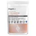 Organixx kolagen peptidi v prahu z vitaminom C, tipi I, II, III, V, X hidroliziran kolagen, lasje, nohti, koža, zdravje kosti in sklepov, podpora staranju, čist vir, Gluten prost, nearomatiziran, 20 Serving