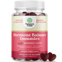 Hormonsko ravnovesje za ženske Gumije vseh starosti - PMS podpora dodatek za ženske, da urejajo Menstrualni cikel & Hormonsko ravnotežje Menopause & Mood Swings z vitaminom B6 & Dong Quai - 60 Chews