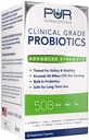Probiotiki klinične stopnje * 50 milijard CFU/serving * 10 sevi * Vgrajeni prebiotiki * 60 dnevne kapsule - 2 mesec oskrba * Vse naravne 100% Made in USA
