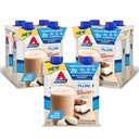 Atkins Creamy Chocolate Coconut Protein Shake, 15g beljakovin, 2g neto ogljikovih hidratov, 1g sladkorja, Keto prijazno, 12 grof