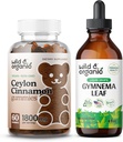 Wild & Organic Ceylon Cimet Gummies & Gimnema Tincture