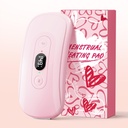 Prenosni ogrevalni pad obdobje Kramps: 2 Timer 6 Ravni toplote 6 Načini vibracije Akumulatorsko električno ogrevanje Pad za bolečine hrbet Relief Menstrualno ogrevanje Pad (Svetlo roza)