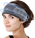 Crimy Migrene glavobol Relief Cap, Cooling Gel Headband Neck Ovit Hat Mask, Pomirjujoče Ice Pack glavo hladno kompresijo za napetosti stres in mačka