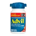 Advil Pain Reliever in Fever Reducer, Pain Relief Medicine z Ibuprofen 200mg za bolečine v sklepih, bolečine mišic in manjše artritis bolečine Relief - 200 Obložene tablete z enostavno odprto Artritis Cap