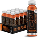 Cellucor C4 Ultimate Nekarboniran nič sladkorni energijski napitek, Predworkout pijača + Beta Alanine, 12 Fl Oz (Pack of 12)
