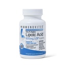 IMMUNOVITES Stabilizirana R-Alfa lipoična kislina ((prava)) 600 mg na serviranje [[Visoka jakost in do 40x povečana absorpcija]] (Na R-ALA) (Na R-LA) (Na R-Lipoat) (1 steklenica)