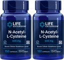 Podaljšek življenja N-acetil-L-Cystein (NAC) 600 mg, 150 kapsul (paket po 2)