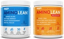 RSP NUTRITION AminoLean Pre Workout Energija (Blue Raspberry 30 Servings) z AminoLean Recovery Post Workout Boost (Krvava pomaranča 30 Serving)