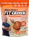 Fit Crunch Tri-Blend Whey Protein, Keto prijazno, Nizke kalorije, Visoke beljakovine, Brez glutena, Brez soje (18 Servings, Cimet Twist)