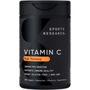 Sports Research High Potency Vitamin C dodatek - Veggie kapsule za antioksidantno delovanje in imunske podpore - Non-GMO Preverjeni & Gluten Free - Askorbinska kislina Vitamin C 1000mg, 240 Število