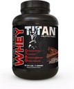 Titan Whey Protein Powder - Premium, hitro absorbira Sirotka s 23 g beljakovin, BCAA, & Prebavne encime na strežbo - podpira Lean Muscle Mass & Optimalna prebava - 5 funtov, Hudičeva torta hrane