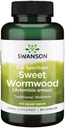 Swanson Sweet Wormwood - Lahko spodbujajo zdravje GI Gut, Microbial Balance & Prebavne zdravstvene podpore - Zeliščni dodatek z Artemisinin - (90 kapsule, 425mg vsak)