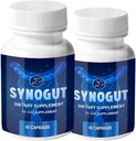 (2 pakiranji) Synogut - tablete Synogut za zdravljenje prebavne podpore (120 kapsul - oskrba po 2 mesecih)