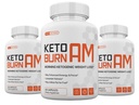 (Pak 3) Keto Burn AM Jutro Ketogeno upravljanje teže, Keto Burn tablete za moške in ženske, 180 Kapsule, 3 Meseca dobave