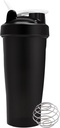 Protein Shaker steklenica za Gym - Pre Workout Protein Drink Shaker Cup 20 Fl oz, Pomivalni stroj varno, BPA & Phthalate brezplačno Shaker steklenica Blender, Gym Shaker za Protein Shake - Črno ali belo (Random barve)
