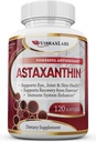 Astaksantin 10mg dodatek/najboljši čisti antioksidant iz mikroalg, pomaga nego kože in oči, Artritic sklepov, zdravo staranje, povečanje energije, 120 Non-GMO Softgels - Premium Astaksantin dopolnila