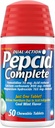 Pepcid Popolni reduktor kisline + antacidne žvečljive tablete, Cool Mint Flavor, 50 število s Pepcid Complete (pakiranje 1)