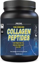 Ponos Nutrition Kolagen Peptides Powder Naravno izlit hidroliziran kolagen v prahu - Zdrava podpora za lase, kožo in nohte - Tip I & III Grass-Fed Kolagen dopolnila za ženske in moške - 16oz