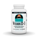 Vir Naturals Vitamin D-3, Podpira zdravje kosti in imunskega sistema, 2000 iu - 400 kapsul