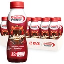 Premier Protein Indugence Protein Shake, 30g Beljakovine, 3g sladkor, čokoladni preliv Jagoda, 11, 5 fl oz, pakiranje po 12