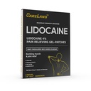 CARELAND 4% Lidokain gel obliž, 6 Število 