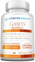 Odobreni Science® GaslysTM - Soothe Digestive Tract, Alleviates Plin in Stomach Cramps - Artichoke Powder, Ginger, Fennel Seme - 60 Count - Pack po 1