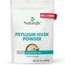 Psyllium Husk Powder Unflavored – Prebavne vlaknine dodatek za regularnost in Gut zdravje – Non-GMO, Gluten-free, Vegan, Keto prijazno – 32oz