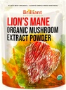Ellie's Best Lions Mane Gobe Extract Powder Supplement Organic 228 Servings - Dvojna ekstrahirana za najvišjo moč - Raztopine v kavi, čaj, sok itd 8oz