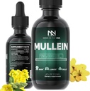 Mullein kapljice za pljuča - Lung Cleanse & Detox - Mullein Leaf Extract za pljuča - Lung Detox za kadilce - Bronchial in Imunska podpora - Mullein Leaf kapljice 4 Fl Oz