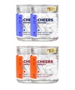 Cheers Liver Combo | Restore + Protect | Support Your Liver & Feel Better After Drinking | DHM, L-Cysteine, Milk Thistle, Prickly Pear, B-Vitamins | 24 Doses Restore, 60 Doses Protect | Supplements