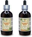 Queen's Root (Stillingia Sylvatica) Tinktura, posušene korenine tekoči ekstrakt (Brand Name: HerbalTerra, Proudly Made in USA) 2x4 fl.oz (2x120 ml)