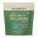 Dr. Mercola organska kost Broth kolagen v prahu - podpira zdravje kosti in mišično rast - USDA organska, ne-GMO, Gluten-free & Dairy-free - 30 Servings - Vanilla Flavor