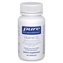 Čiste enkapsulacije Vitamin D3 250 μg (10. 000 i. e.) - dodatek k podpori kosti, sklepov, dojk, srca, kolonije in imunskega zdravja - s Premium vitaminom D - 60 kapsul