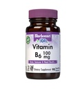 BlueBonnet Nutrition Vitamin B 6 100 mg Energija Vitamini za ženske in moške - živčni sistem Imune & Heart Support - Ne-GMO, Vegan, Gluten-free - 60 Zelenjavnih kapsul