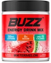 Jutranji Buzz Energy Drink Powder - Energy Boost Drink Mix - Sugar-free Energija z antioksidanti - Jutranji kickstart in športna prehrana vzdržljivost Izdelek - 30 Serving, Watermelon, 8 Ounces