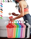 EBT 16 kos set Barviti antiDropBPAFREELeakProofProtein Shaker Pack vrednosti steklenic w. Whisk Ball & ErgonomicDesign &, 8 Edinstvena barvna vrednost paket (Glej fotografijo) za moške / ženske /