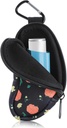 Imetnik inhalerja Astma Zaščiti imetnika prenosne vreče Neoprene Travel Inhaler Mini vrečka za Vdihovalnik v obliki L, Vdihovalec ni vključen (Flower)