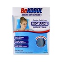 BeKOOOL hlajenje mehko gel blazina - ponovno uporabno hlajenje Relief iz migrene, vratu sev in vročine - Do 6 ur hlajenja, pripravljen za uporabo, ostane mehka, ko je zamrznjeno
