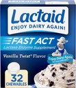 LACTAID Hitra akcija Žvečilni izdelki Vanilla Twist 32 tablete (pakiranje po 3)
