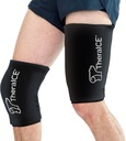 Koleno TheraICE Ledeni paket Kompresijski rokav za poškodbe, Repable Gel Hladni paketi tudi za komolce, Angle & Calf - Fleksibilni hladni ovitek recovery za Meniskus, ACL, MCL Pain Relief (XL)