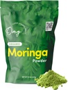 OMG! Superfoods Organic Moringa Powder - 100% Pure, USDA Certified Organic - dober vir kalcija, železa, vitamina A, vitamina E & več! - 15.5 Ounces (1 paket)