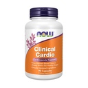 NOW Foods Supplements, Klinični Cardio, Kardiovaskularna podpora*, Pomaga vzdrževati krvni tlak že v zdravem območju*, Klinično potrjene sestavine, 90 Veg kapsule