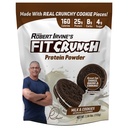 FITCRUNCH Tri-Blend Whey Protein, Keto prijazno, nizke kalorije, visoke beljakovine (18 Serving, mleko in piškotki)