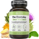 Zen Nutrients The Everyday Jetra Vitamin - Jetra čiščenje Detox & Popravila z Bergacyn FF, Organsko mleko Thistle, Dandelion Root & Artichoke Extract za zdravje jeter - Maščobna jetra podporo dodatki