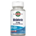 KAL Melatonin 3mg Release Sleep Aid, Melatonin Dodatek podpira zdravo sprostitev, mirno počutje in primeren cikel spanja, w/vgrajen vitamin B6, Vegan, Gluten Free 60 Serv, 60 tablet