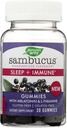 Naravoslovna pot Sambucus Elderberry Spanje + Imune Gumies, 30 Štetje