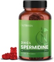 Nutriissa Spermidin Gumies 10mg (99% Spermidin 3HCL) – Celularno zdravje in dolgoživost – EPEB Certified for Purity & Potency – 60 Apple arome Vegan Gummies