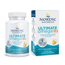 Nordic Naturals Ultimate Omega-D3, limonina aroma - 60 mehki geli - 1280 mg Omega-3 + 1000 i.e. vitamin D3 - EPA & DHA - spodbuja zdravje možganov, srca in imunskega sistema - 30